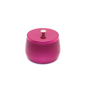 4 OZ Mini Round <strong>Shape</strong> <strong>Red</strong> Colour <strong>Tin</strong> <strong>Metal</strong> Candle Mint Packaging Container Box - Product Image 2