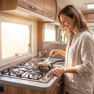 Cuisinière à gaz encastrable AGA certifiée <span class=keywords><strong>pour</strong></span> <span class=keywords><strong>camping</strong></span>-<span class=keywords><strong>car</strong></span>, 4 brûleurs, acier inoxydable 304, <span class=keywords><strong>pour</strong></span> <span class=keywords><strong>camping</strong></span>-<span class=keywords><strong>car</strong></span>, caravane, <span class=keywords><strong>camping</strong></span> - Product Image 5