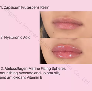 Repulpeur de lèvres transparent brillant, effet volume instantané, hydratant, nourrissant, longue tenue, marque privée - Product Image 5