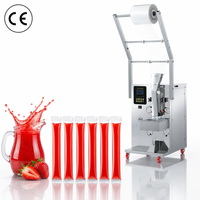 Machine d'emballage entièrement automatique hydraulique pour le conditionnement et la scellage de films métalliques pour bâtonnets de glace liquides (110V/220V)