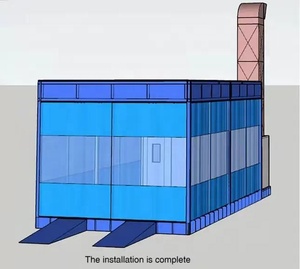 Chất Lượng Tốt Tự Động Sơn Chuẩn Bị Trạm Tốt Nhất Bán Xe Sơn Chuẩn Bị Phòng Ce Được Phê Duyệt Mài Phòng Cho Tự Động Cơ Thể Cửa Hàng - Product Image 6