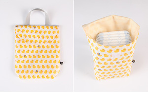 Mommy <strong>Baby</strong> Diaper Nappy Bag Organizer <strong>Caddy</strong>,cloth Mini Wet Dyr Waterproof Diaper Pod Bag,custom Small Reusable Nappy Wet Bags - Product Image 4