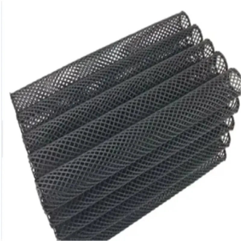 2024 Hot Sale Plastic Rain Water Drainage U Shaped Channel Drainage System plastic mesh tube