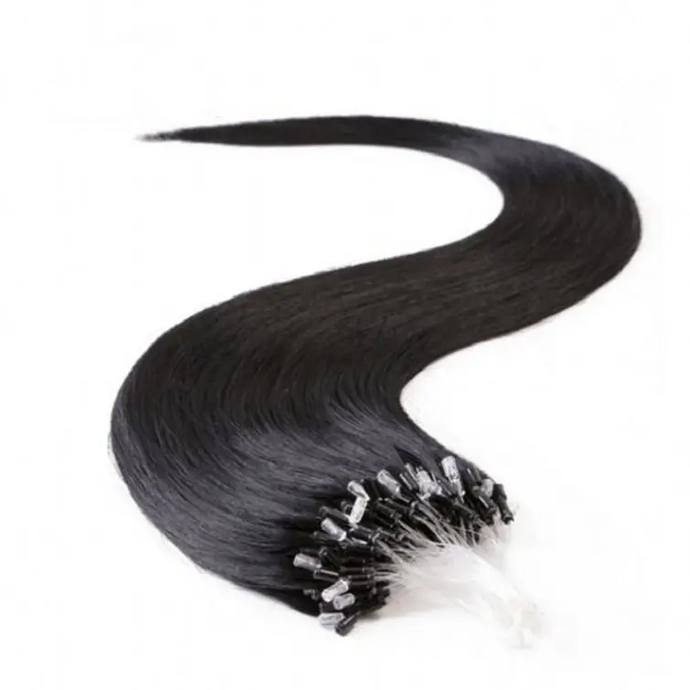 Extensions de cheveux crus japonaises, pièces, boîte vierge alignée, cheveux vierges, body wave