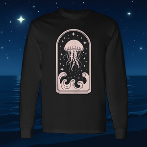 Camiseta de manga larga Jellyfish Whimsical Escapism Starry Night - Product Image 3