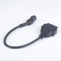 Cable Adaptador OBD2 de 16 Pines a 3 Pines para Herramienta de Diagnóstico de Motocicletas KYMCO