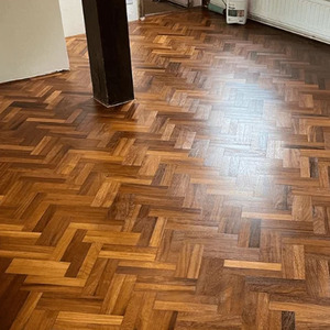 Xương cá không thấm nước Chevron sàn gỗ Brazil Gỗ Tếch rắn sàn xương cá - Product Image 2