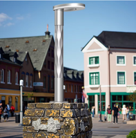 Lampe de jardin LED à batterie IP65, directement de l'usine Laihong |   Lampe de paysage extérieure étanche certifiée CE, lampadaire