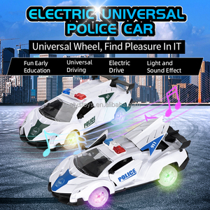 360 डिग्री बम्प, गो इलेक्ट्रिक पुलिस कार 3 दरवाजे खुले - Product Image 2