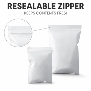 Baby Safe Soft Non Toxic Kids Infant Apparel Children Garment Biodegradable Zipper Pouch Resealable Eco Friendly Packaging - Product Image 2