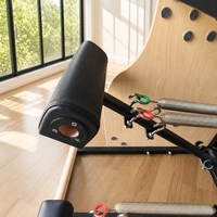 Pilates Reformer en bois d'érable de qualité supérieure à prix abordable, service personnalisé, portable, garantie 3 ans