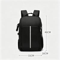 Sac à dos multifonctionnel étanche pour appareil photo et drone, personnalisé en usine, pour photographie DSLR en extérieur