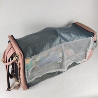 Sacs à Langer Personnalisés pour Maman, Sac à Dos avec Station de Change, Grand Sac avec Lit Bébé Pliable, Maternité Maman Couches
