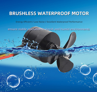 Moteur amphibie brushless propulseur sous-marin étanche jet boat mini moteur efoil kitboat