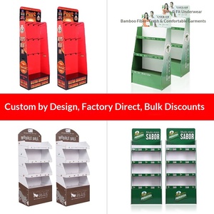 Expositor de Cartón Corrugado y Silicona Resistente para Promoción de Snacks en Centros Comerciales, Apilable, para Uso en Cosméticos y Otros Productos - Product Image 3