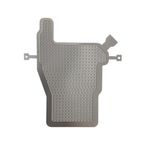 Etched <b>Metal</b> <b>Plate</b> Lead Frame Custom Hollow Design For Electronic Components 0.02mm Accuracy Coating Surface - Product Image 1