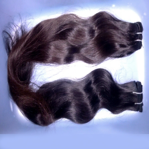 Mejor cabello virgen indio Remy SMVIMPEX 100% natural, tejido de cabello de templo, origen Tamil Nadu, 100g, doble trama a máquina, excelente feedback - Product Image 1