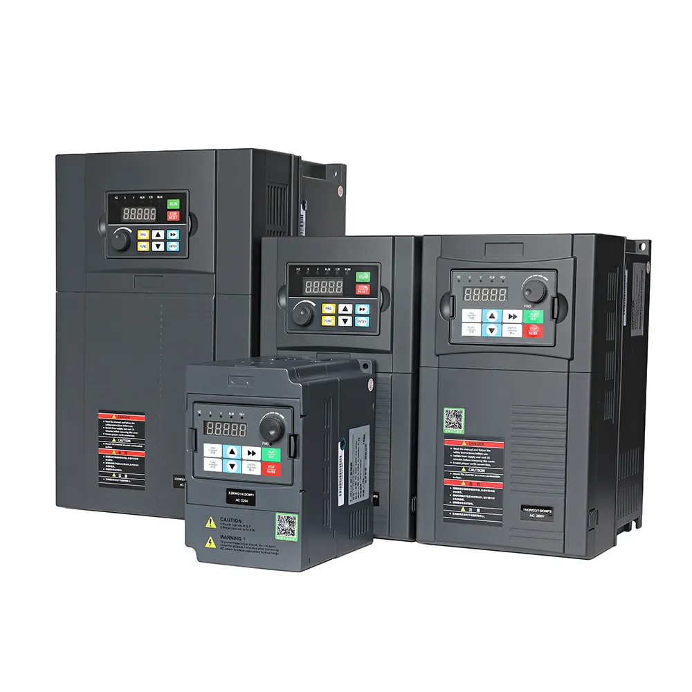 SUSWE 380V three in three out 15KW to 132KW output 0-3000HZ high-power heavy-duty frequency converter.