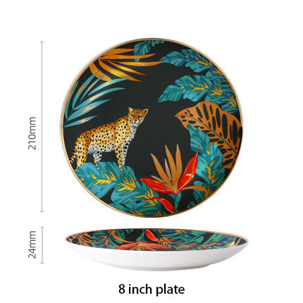 Plaque de 8 pouces Style-F
