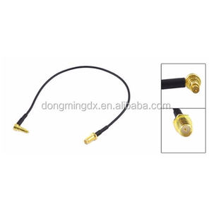 Высокое значение Пробник MS156 Мужская вилка правый угол C2 ЦКМ RP-SMA female (с шип) RG174 (0-6G) (20 см) - Product Image 2