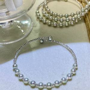 ขายส่งและขายปลีกเครื่องประดับแฟชั่นระดับไฮเอนด์ สร้อยข้อมือทอง G18K สีเทา ดีไซน์จากน้ำทะเล สร้อยข้อเท้าทันสมัย - Product Image 1