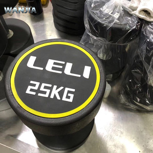 أحدث تصميم لمجموعة أثقال احترافية للصالات الرياضية، أوزان حرة، معدات رياضية تجارية، دمبل 10 كجم من البولي إيثيلين - Product Image 6