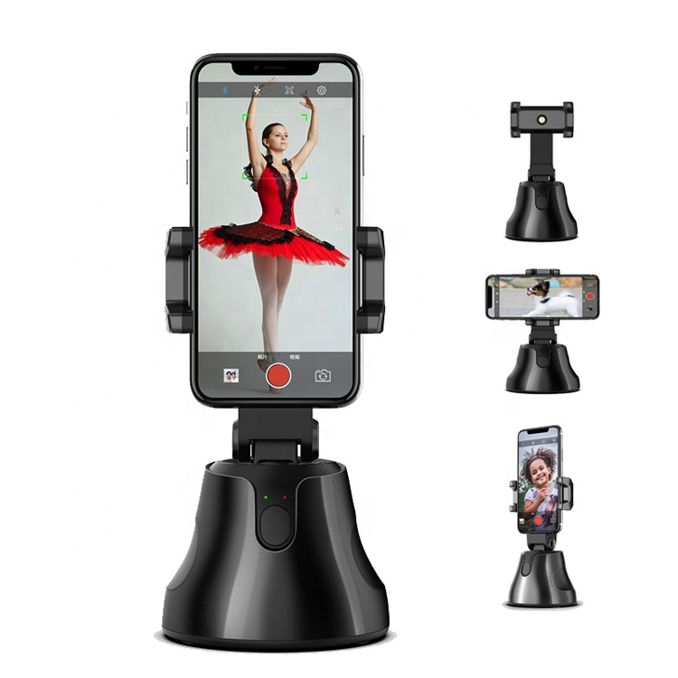 Gimbal Stabilizer Smartphone Holder 360 Rotation Auto Face Tracking Robot Cameraman Selfie Stick