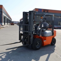 Pengiriman Gratis Sertifikasi CE Mendukung OEM Forklift 3 Ton 1t 2t 3t Ketinggian: 6m Forklift Diesel Jangkauan Tinggi