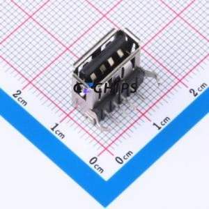 U221-041N-1BR69-S1 USB Connector Through hole Component (THT) Connector USB 2.0 Female Through Hole - Product Image 1