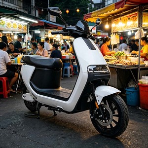 Moto électrique chinoise CKD SKD 12 pouces, 1100/1300W, vitesse 60 km/h, grande vitesse et longue autonomie, cyclomoteur électrique 2 places - Product Image 3