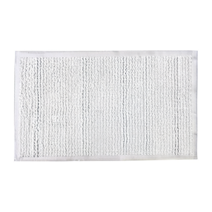 Alfombra de Baño de Chenilla 100% Algodón, Rectangular, Sólida, Minimalista, Clásica, Tejida - Product Image 1