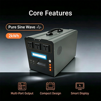 Batterie PV combinée 12,8 V 2 kWh 130 Ah, station d'alimentation portable, stockage d'énergie domestique, sûre, stable, protection contre les incendies, batterie solaire