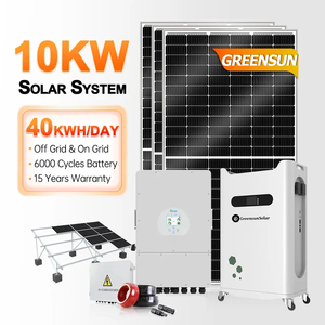 ระบบโซลาร์เซลล์สำเร็จรูปสำหรับบ้าน deye ขนาด 3kw 5kw 8kw 10kw 12kw มีสินค้าในสต็อก ชุดอุปกรณ์ครบชุด ระบบพลังงานแสงอาทิตย์ ชุดโซลาร์เซลล์ - Product Image 1