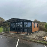 Maison préfabriquée économique à 2 chambres, excellent rapport qualité-prix, maison-conteneur de luxe de 40 pieds, petites maisons modernes préfabriquées