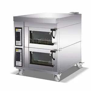 Golden Chef Commercial Kitchen Hotel 1 Deck 1 Tray Oven Machinery Electric Rotary Oven Convection Ovens Cooking Appliance