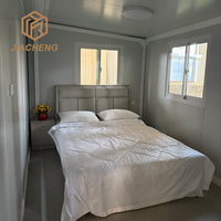 Maison préfabriquée moderne personnalisable facile à installer petit conteneur extensible taille personnalisée pour les hôtels fabriqués à partir de panneau sandwich