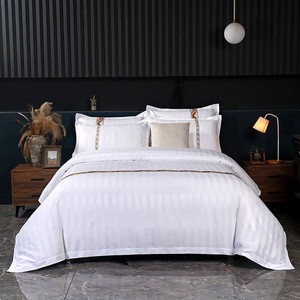 Hotel Polyester Bedding <strong>Set</strong> <strong>Reactive</strong> <strong>Print</strong> Pillowcase Quilt Cover Cotton <strong>Bedsheet</strong> <strong>Sets</strong> Queen King Size Custom - Product Image 5