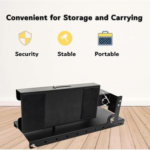 Sức mạnh công nghiệp 13.4 \ "-19 \" điều chỉnh chiều cao PRO thang mở rộng cường độ cao thang ổn định leveler cho đơn OEM - Product Image 6