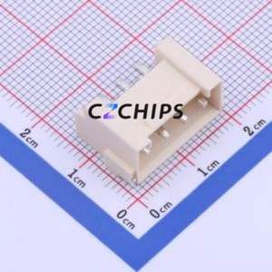 M3960RS-04-LP-R Wire-to-Board Pin Header SMD,P=3.96mm,Horizontal Mount Connector 1x4P 3.96mm Horizontal Mount 4P - Product Image 1