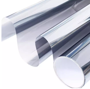 ฟิล์มติดหน้าต่างสีเงินสะท้อนแสงทางเดียว90% ฟิล์มติดหน้าต่างเพื่อความเป็นส่วนตัวใช้ความร้อน contral window สำหรับอาคารสถาปัตยกรรม - Product Image 3