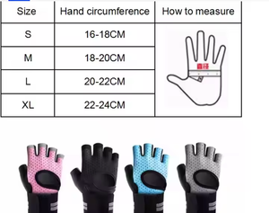 Guantes de entrenamiento de gimnasio personalizados para hombres y mujeres guantes de Ciclismo de levantamiento de pesas - Product Image 4