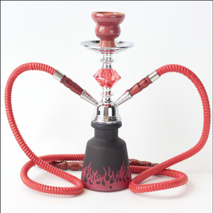 Dropshipping, Envío con Etiquetado Opcional; Set de Cachimba Árabe con Componentes de Hierro, de Doble Tubo - Product Image 3