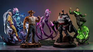 Héros et méchants d'anime, <span class=keywords><strong>Marvel</strong></span>, DC et de jeux vidéo imprimés en 3D ultra-détaillés avec option de personnalisation - Production et expédition rapides - Product Image 6