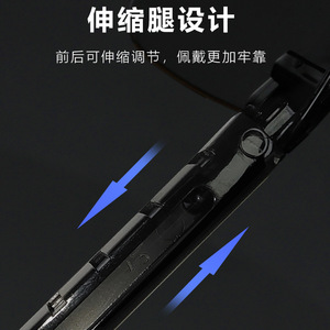 Gafas de seguridad para soldadura K2, montura negra, lente de 150mm, gafas protectoras de 1,5mm de espesor para soldadura, corte y pulido - Product Image 5