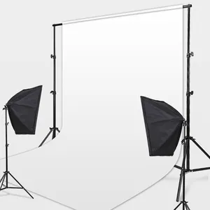 2.8*3m Photography Backdrop Stand Adjustable Aluminium Background Support System Stand with carry bag