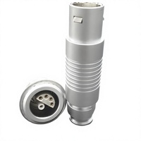 Câble médical personnalisé BEXKOM en TPU pour défibrillateur, assemblage OEM ODM, connecteur circulaire IP68 plaqué or avec verrouillage à vis et à pousser-tirer