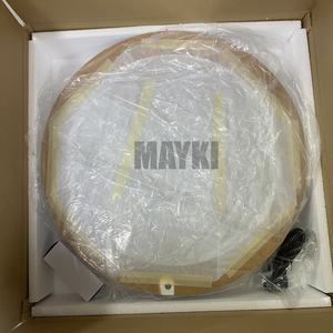 Lampe LED tunnel miroir infini rond à lumière sensorielle, expérience sensorielle interactive, miroir infini blanc pour salles de jeux - Product Image 6