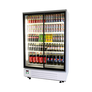 Chất Lượng Cao Tủ Lạnh Dọc Thẳng Đứng Nhỏ Gọn Tủ Lạnh Showcase Cửa Kính Thông Minh Đồ Uống Mát Hiển Thị Cho Bia Và Đồ Uống - Product Image 4