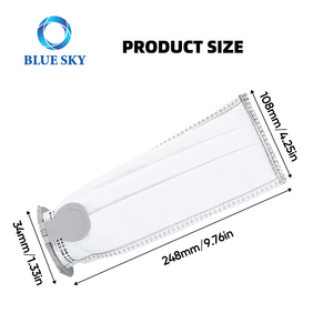 Filtro per Aspirapolvere ad Alta Efficienza <span class=keywords><strong>e</strong></span> Grande Capacità, Sacchetto Raccoglipolvere Sostitutivo per Aspirapolvere Portatile Vorwerk Kobold VK7 FP7 - Product Image 3
