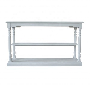 HL372 Européen <span class=keywords><strong>Cabo</strong></span> Style Français En Bois Couloir Entrée Canapé Console Table De Luxe Pour La Maison Salon Avec Étagère De Rangement - Product Image 2